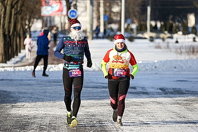 Новогодний \"Забег трезвости\" состоялся 1 января в Беларуси