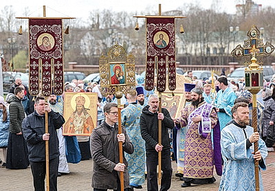 Праздник духовного исцеления. В Витебске встретили Благовещение Пресвятой Богородицы