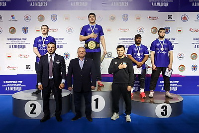 Турнир по вольной борьбе памяти Медведя прошел в Минске