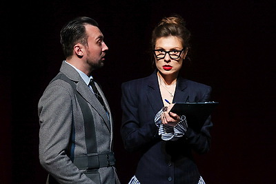 Нижегородский государственный академический театр драмы им.М.Горького представил в Минске спектакль \"Ревизор\"