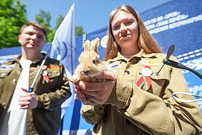 Студотряды Витебской области открыли третий трудовой семестр