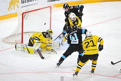 Минское \"Динамо\" на домашней арене обыграло \"Северсталь\" в КХЛ