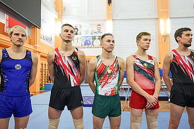 Крутой посетил Центр по прыжкам на батуте в Витебске