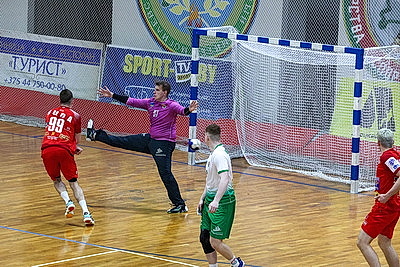 Определились все полуфиналисты мужского чемпионата Беларуси по гандболу
