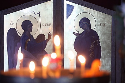 В атмосфере уюта и радости. Как православные верующие встретили Рождество Христово