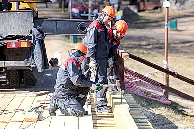 Ремонт водосбросного шлюза \"Домбровка\" на Августовском канале выполнен на 90%