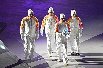 Античный амфитеатр Вероны принял церемонию закрытия зимних Олимпийских игр