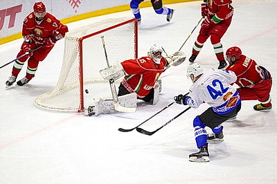 Команда Президента второй раз сыграла вничью в матчах РХЛ