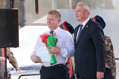 \"Дажынкі-2026\". Лучших тружеников села Витебской области чествуют в Миорах