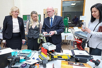 Областная выставка инновационного и технического творчества учащихся и работников учреждений образования открылась в Витебске