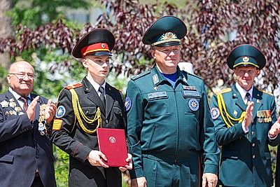 XIX выпуск учащихся лицея при Университете гражданской защиты МЧС получил аттестаты