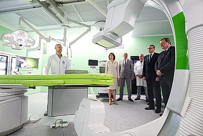 Новый диагностический корпус областного клинического кардиоцентра открыли в Гродно