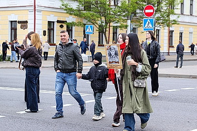 Радостно, трепетно, масштабно празднуют День Победы в Бресте