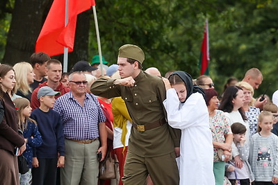 Празднование Дня Независимости в Могилеве