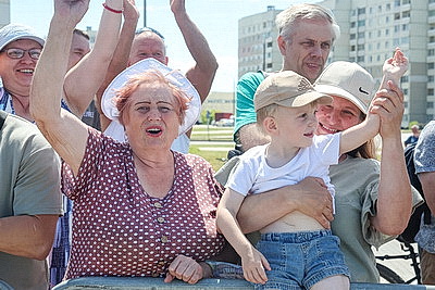 Самых сильных могилевчанина и могилевчанку выбрали в областном центре