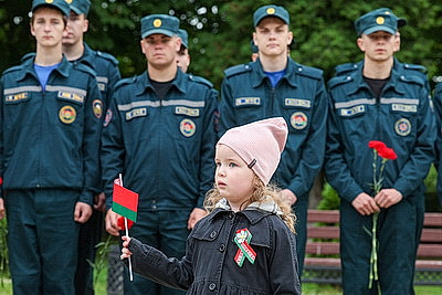Полоцк отмечает 82-ю годовщину освобождения от немецко-фашистских захватчиков