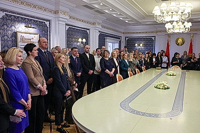 Сотрудники \"Гродноэнерго\" посетили Дворец Независимости