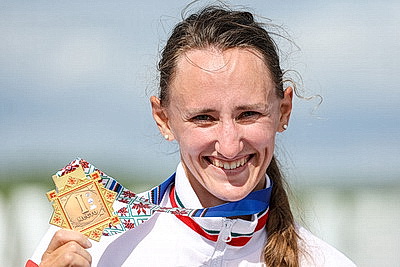 Байдарочница Скриганова взяла четыре золота на чемпионате страны в Заславле