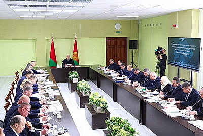 Развитие юго-востока Могилевской области стало темой совещания у Лукашенко