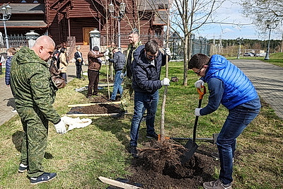 Аллея к 25-летию ШОС заложена в Минске