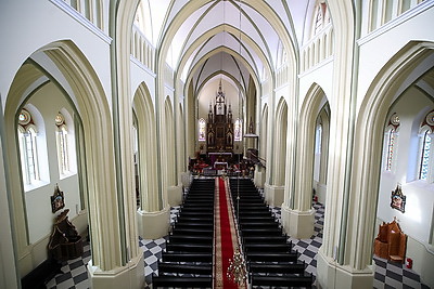 Достопримечательности. Костел Святой Троицы в Гервятах