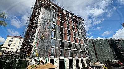 В Минске на стройке обрушились леса