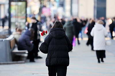 Атмосфера на улицах белорусских городов в преддверии 8 Марта