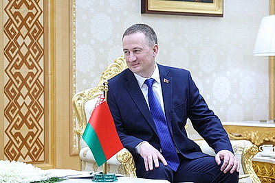 Турчин встретился с президентом Туркменистана