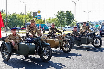 В Бресте воссоздали атмосферу последнего мирного дня 1941 года