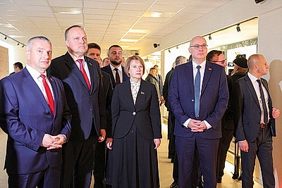 Подарок к \"Дажынкам\". Калинковичский краеведческий музей отметил новоселье