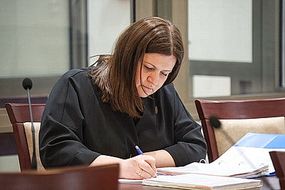 Гособвинитель: Гецявичюс причастен к расстрелу не менее 1 тыс. евреев в Дзержинске