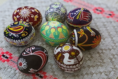 В музее Якуба Коласа представили искусство росписи яиц