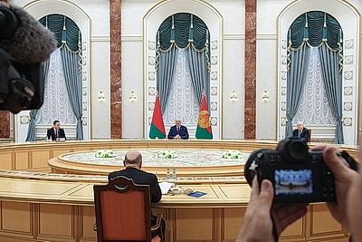 Лукашенко встретился с главами делегаций - участниками заседания Евразийского межправсовета