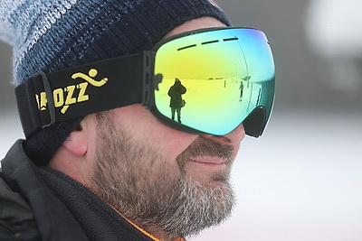 Горнолыжный спуск начал работать в парке \"Коробчицкий Олимп\" вблизи Гродно