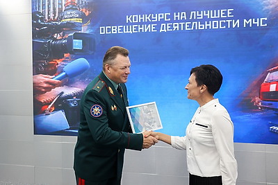 \"За оперативность и объективность\". БЕЛТА удостоена наград творческого конкурса МЧС