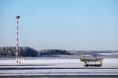 Национальный аэропорт Минск впервые провел зимнюю споттинг-сессию для фотографов