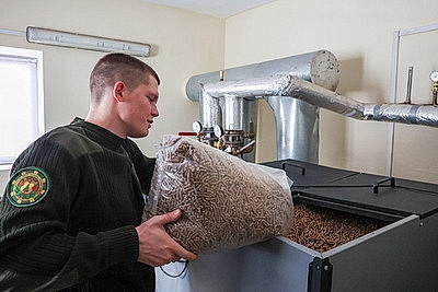 Кличевский лесхоз наладил безотходный цикл производства