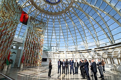 Парламентская делегация Алжира посетила музей истории ВОВ