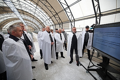 Лукашенко совершил рабочую поездку в Петриковский район