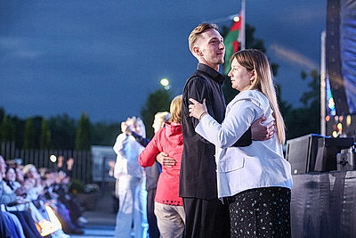 Обладателем Гран-при Национального конкурса молодых исполнителей белорусской эстрадной песни стал Данила Усс