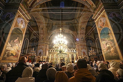 Рождественские богослужения прошли в православных храмах Беларуси