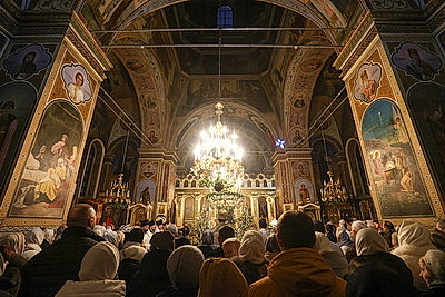 Рождественские богослужения прошли в православных храмах Беларуси