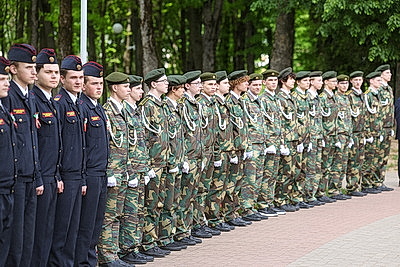 Выставка военной техники в Лиде у Кургана Бессмертия пополнилась новыми образцами