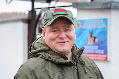 Здесь человек и собака понимают друг друга \"с первого взгляда\". Как несут службу кинологи в Бобруйском отделе Департамента охраны