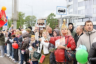 Радостно, трепетно, масштабно празднуют День Победы в Бресте