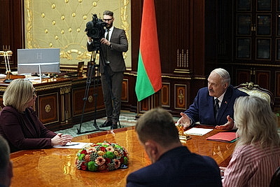 Лукашенко пообщался с журналистами