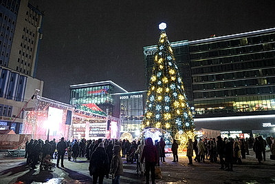 Новогодние гулянья проходят в столице и регионах