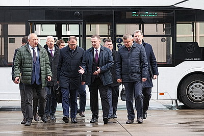 На повестке - перспективы реализации инвестпроектов. Турчин посетил \"БЕЛДЖИ\"