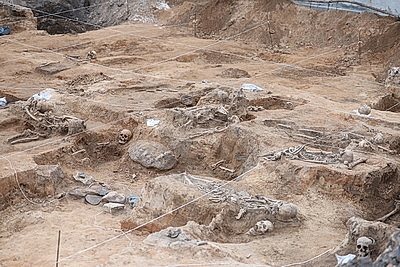 Ученые исследуют старинное кладбище в центре Гродно