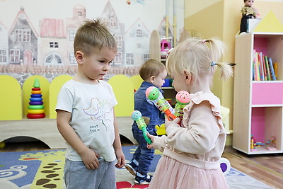 С марта в детских садах Беларуси увеличилось количество групп для детей до двух лет